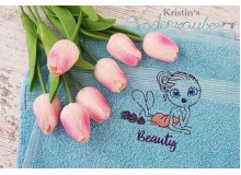 Stickdatei - Beauty Girls - Kerzen